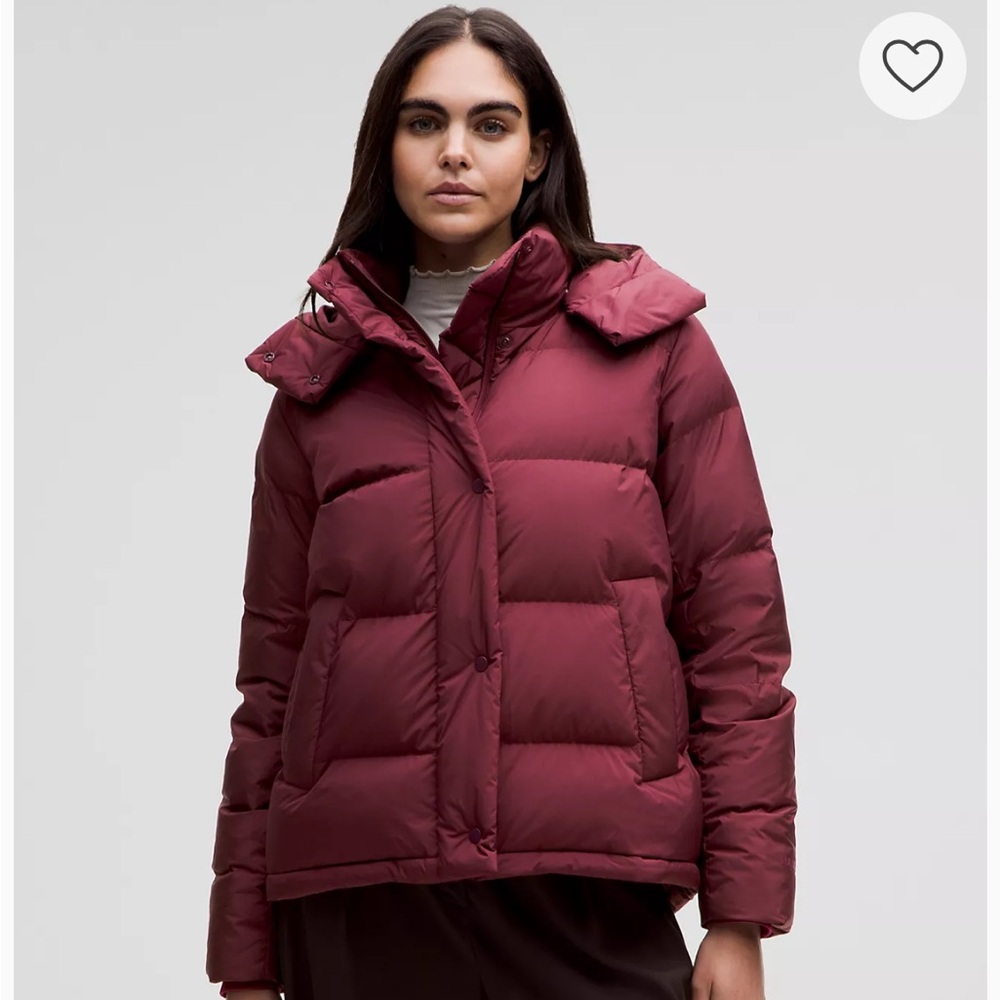 Lululemon Women's Wunder Puff 600-Down-
Fill Jacket